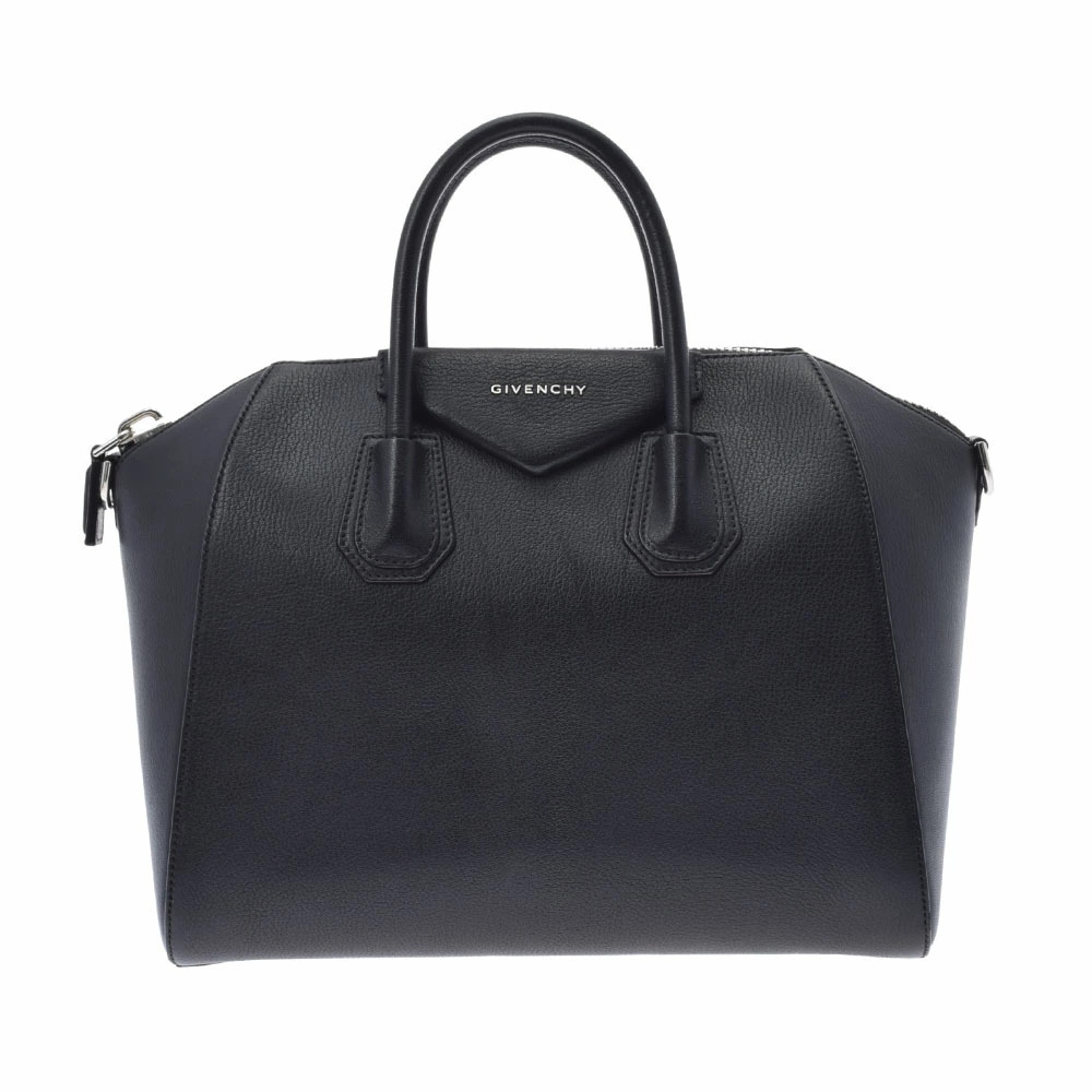 GIVENCHY Antigona Bag Black Goatskin Lambskin Handbag